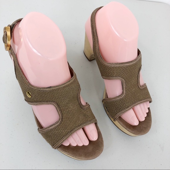 UGG Australia Sandals Brown Size 7 - Picture 2 of 8